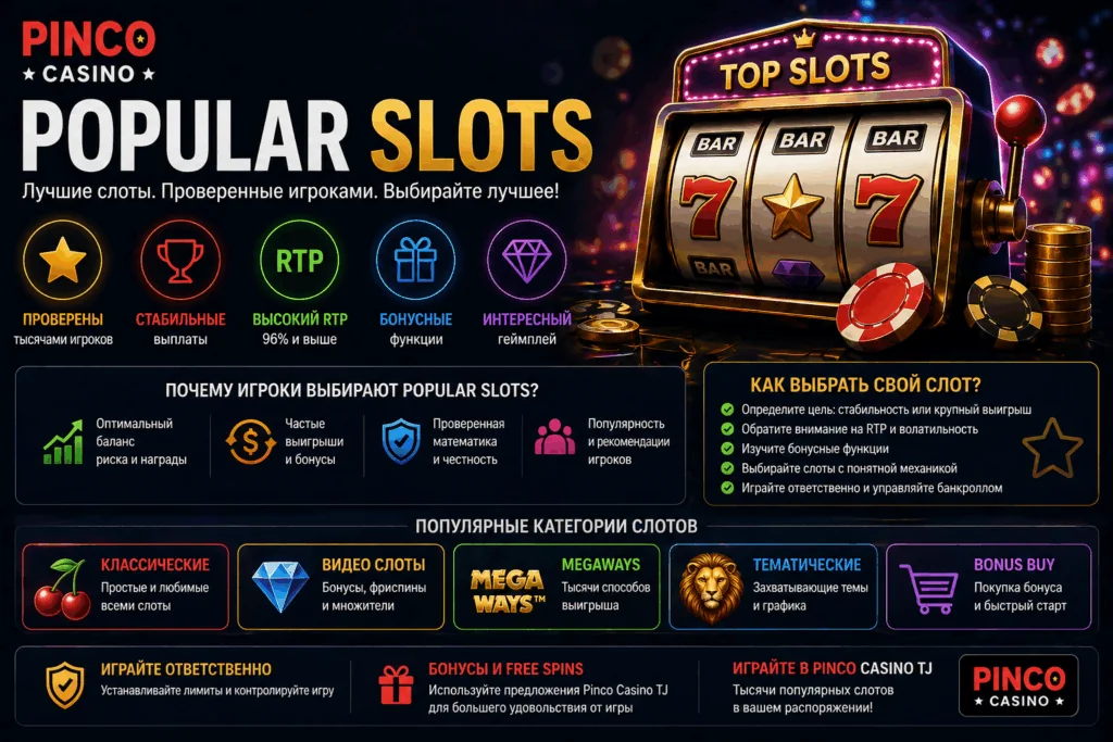 Pinco Popular Slots